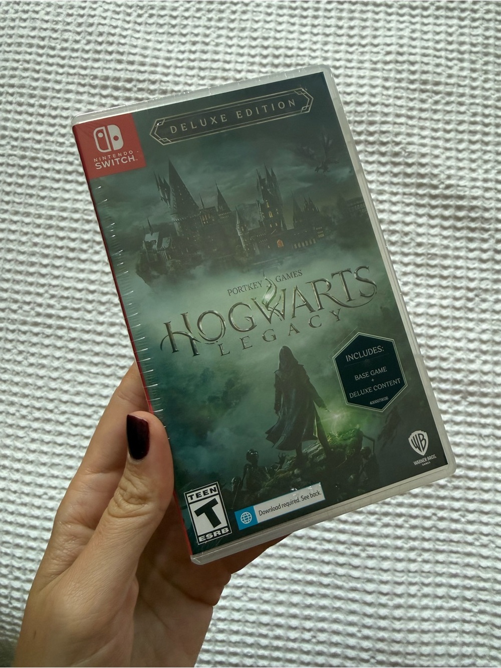 Nintendo Hogwarts Legacy Deluxe Edition - Green Cover